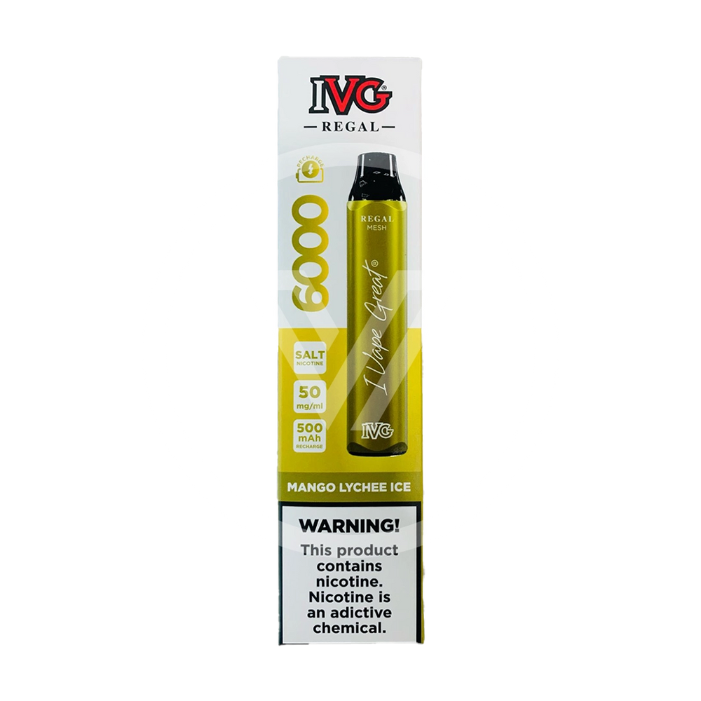 IVG Disposable 6K Puff Mango Lychee Ice