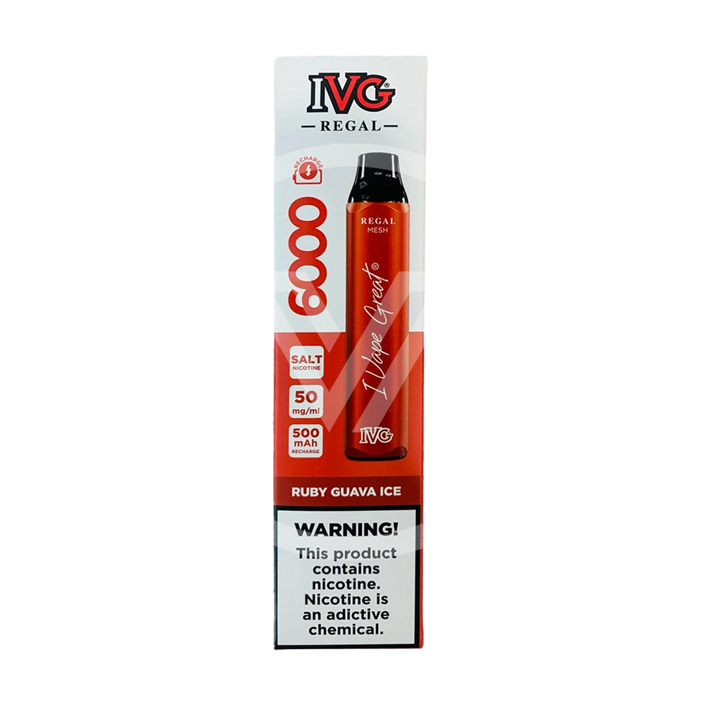 IVG Disposable 6K Puff Ruby Guava Ice
