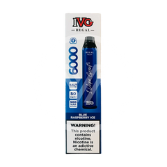 IVG Disposable 6K Puff Blue Raspberry Ice