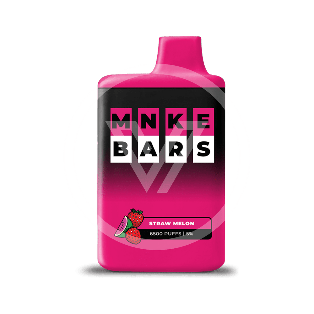 MNKE BARS Disposable 6500 puffs Straw Melon