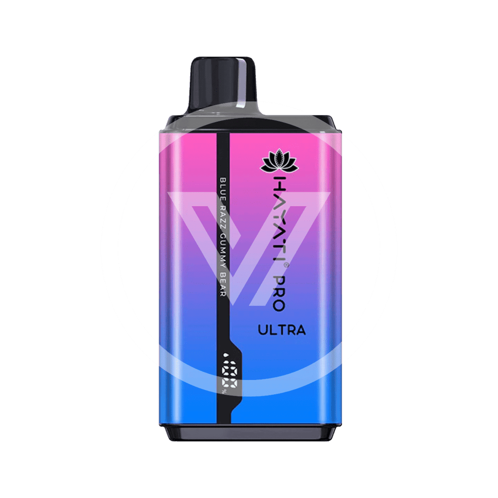 Hayati Pro Ultra Disposable 15k puff Blue Razz Gummy Bear