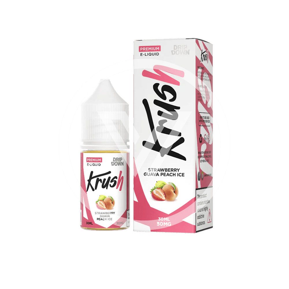 Drip Down Krush Strawberry Guava Peach Ice 30mg 30ml