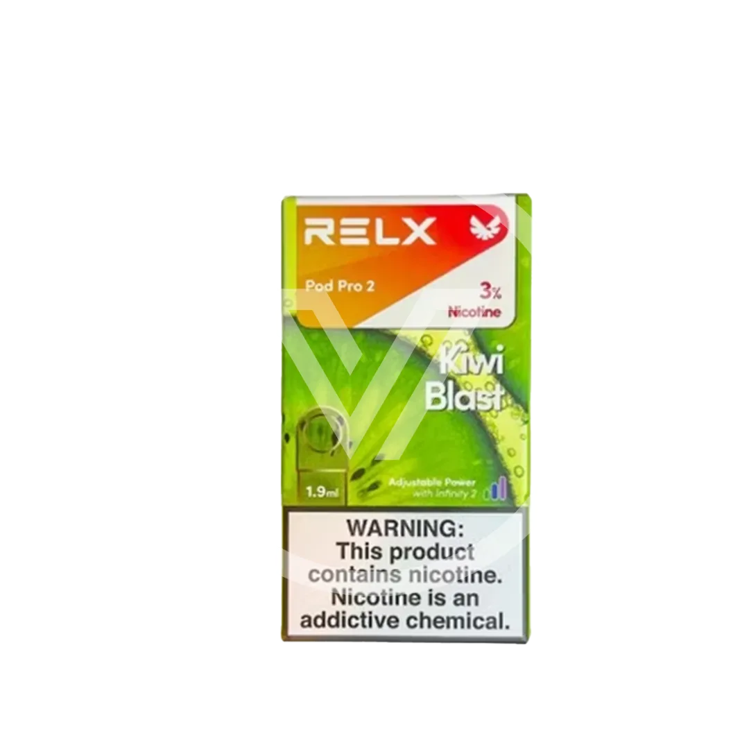 Buy RELX Pod Pro 2 Kiwi Blast | Vapes Direct Buy RELX Pod Pro 2 Kiwi Blast | Vapes Direct