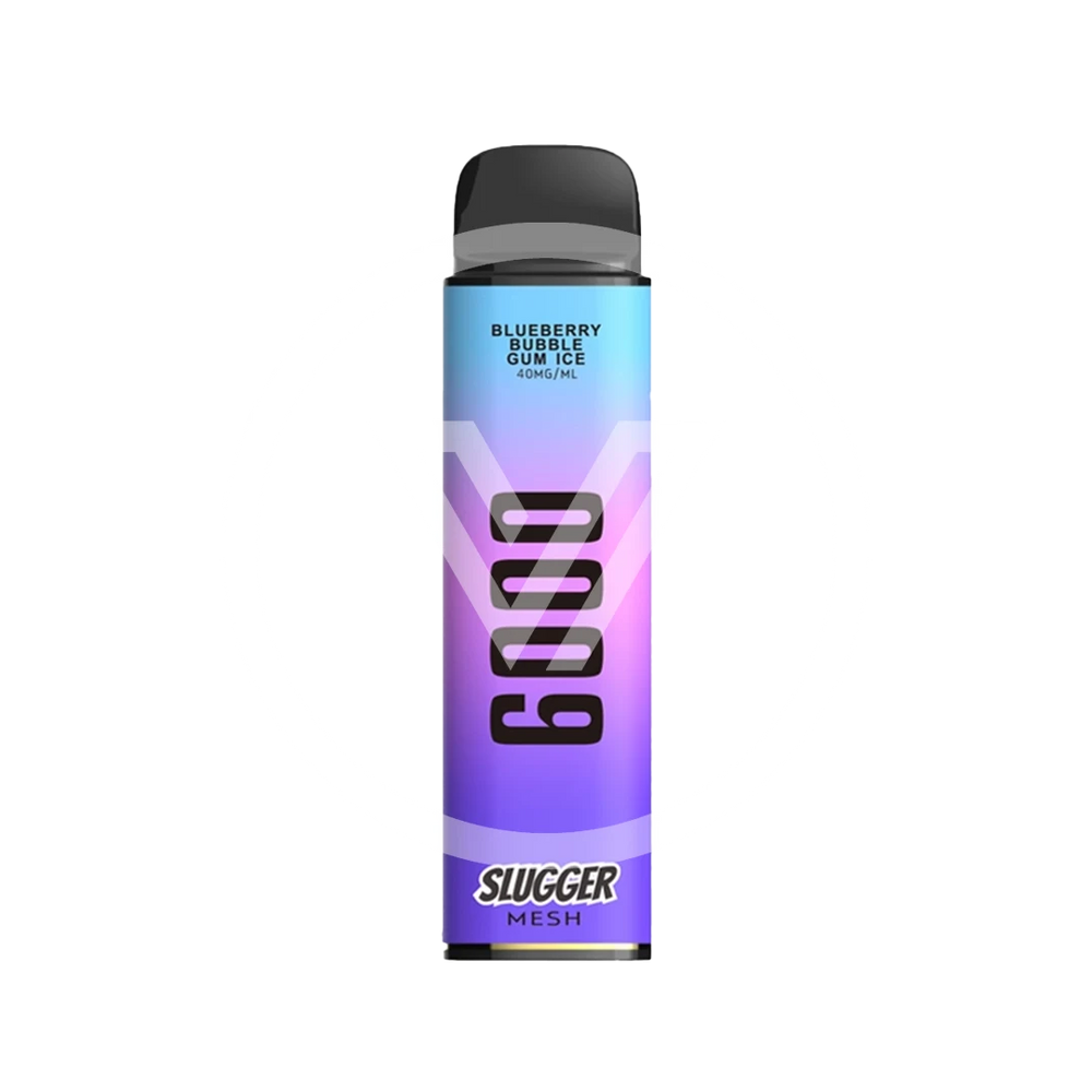 Slugger Disposable 6k Puff Blueberry Bubble Gum Ice