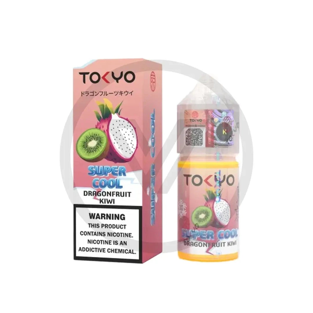 Tokyo Super Cool Dragon Fruit Kiwi Liquid.
