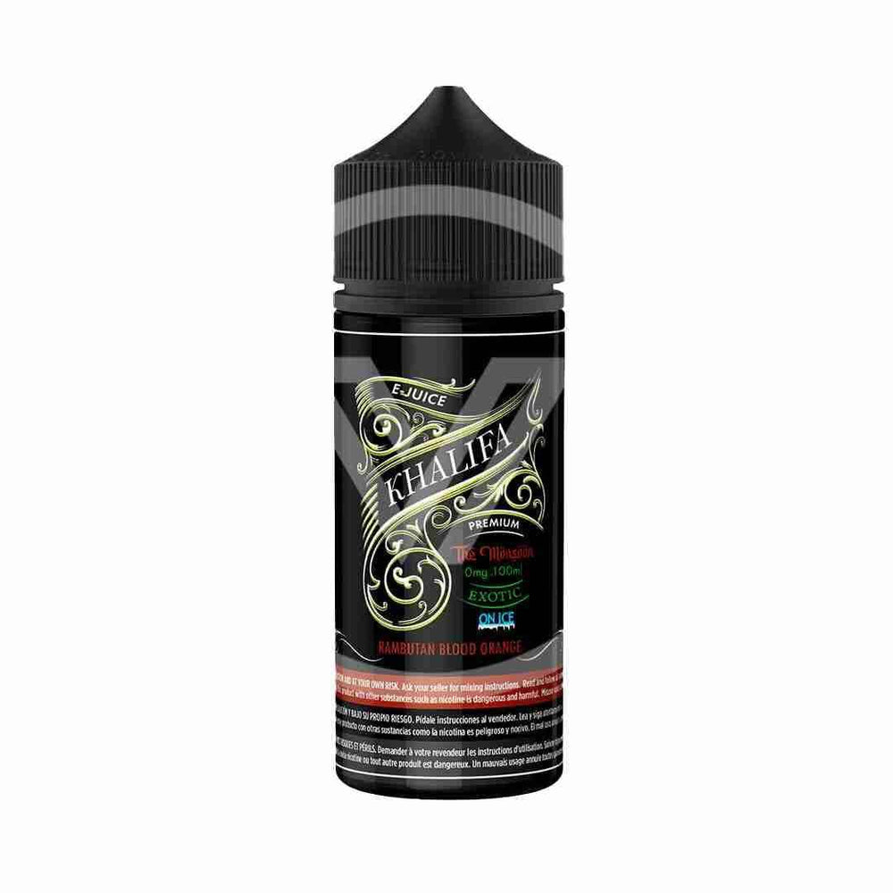 KHALIFA THE MONSOON 120ML - RAMBUTAN BLOOD ORANGE