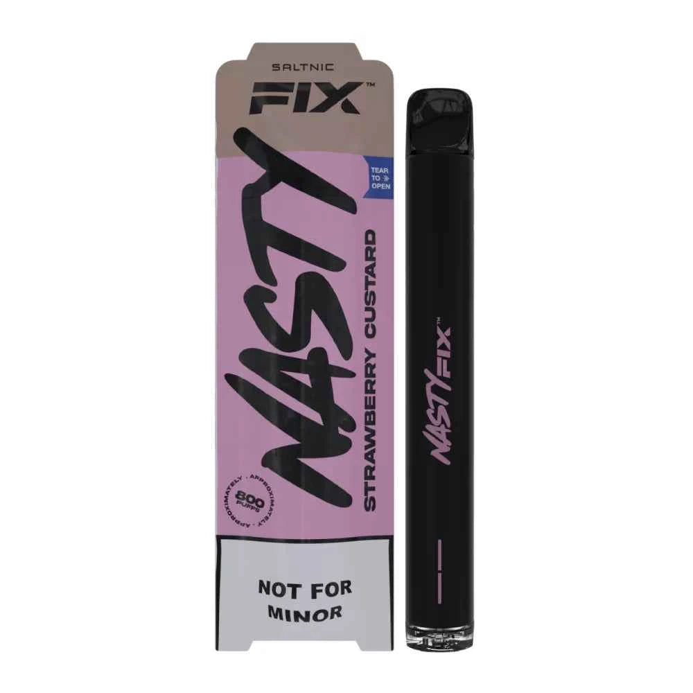 Nasty Fix - Strawberry Custard