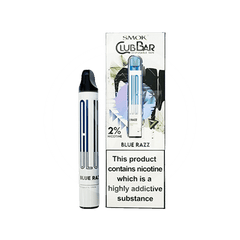 Club Bar Disposable Blue Razz