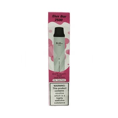 Elux Bar Disposable White Peach Razz