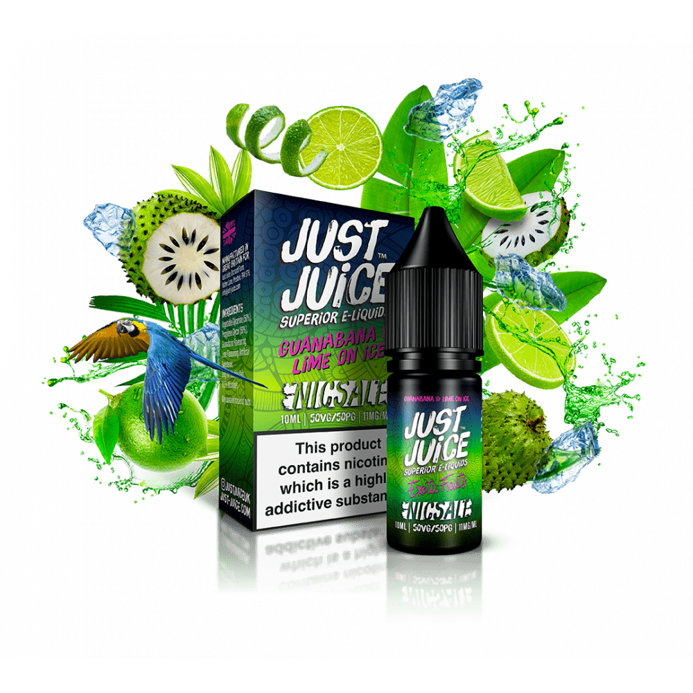 Just Juice Guanabana & Lime On Ice - 10ml/30ml