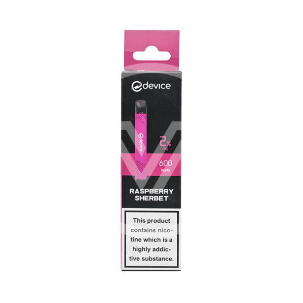 e device raspberry sharbet