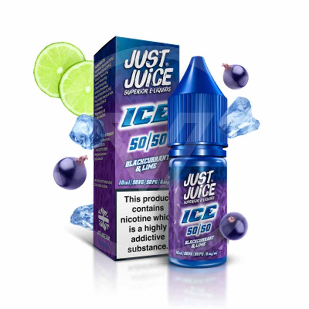 Just Juice Blackcurrant & Lime Ice 20Mg