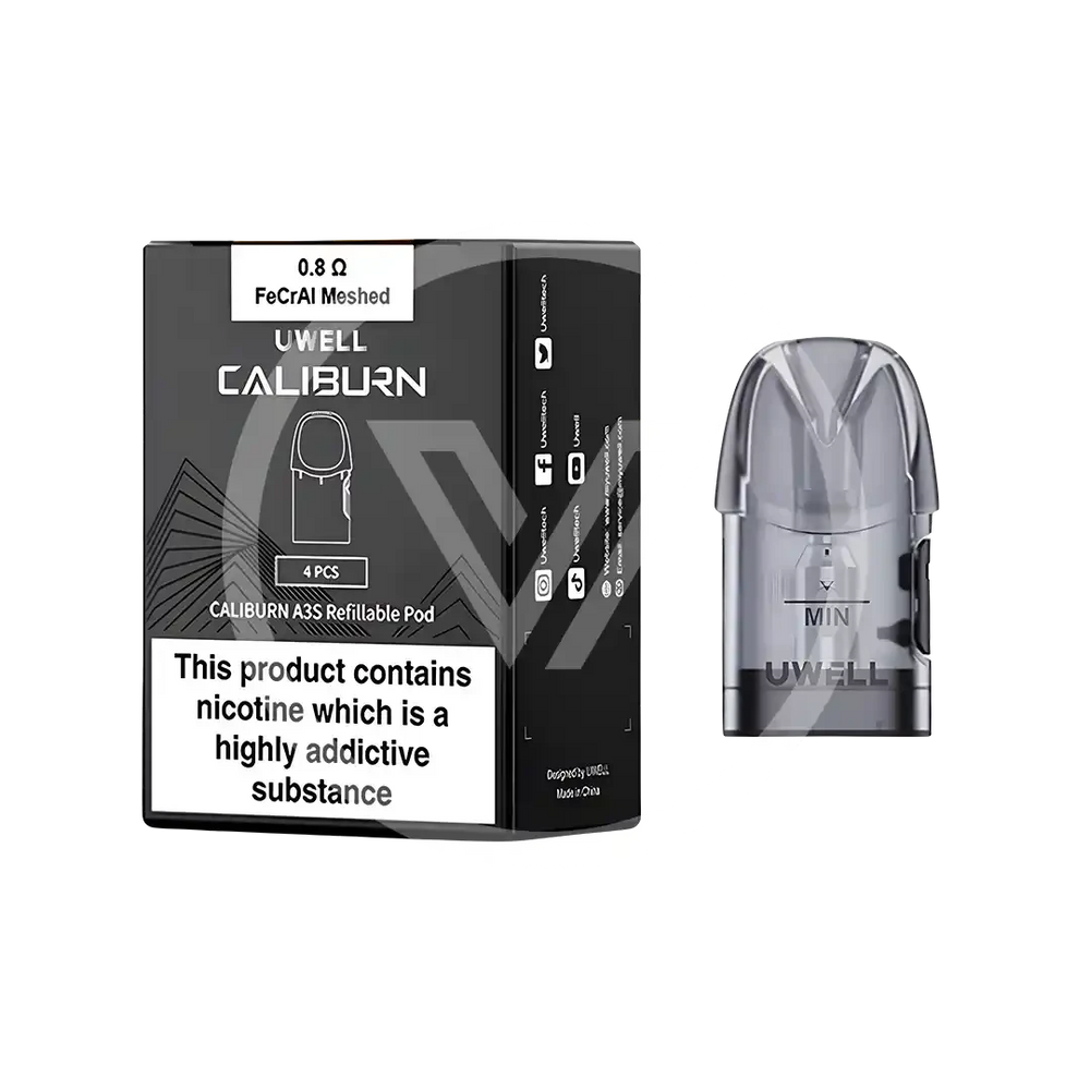 Uwell Caliburn A3S Refillable Pod 0.8