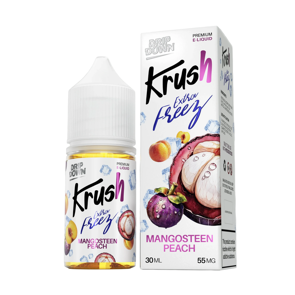 Drip Down Mangosteen Peach Ice - 55mg