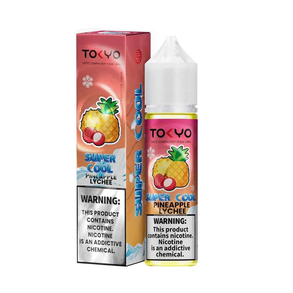 Tokyo Super Cool Pineapple Lychee Ice 12mg