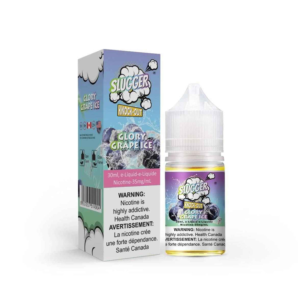 Slugger Knock Out Glory Grape Ice - 30ml