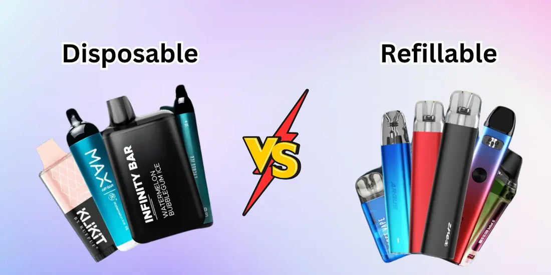 Disposable Vs. Refillable Vapes: Which One To Use? Vapes Direct Disposable Vs. Refillable Vapes: Which One To Use? Vapes Direct