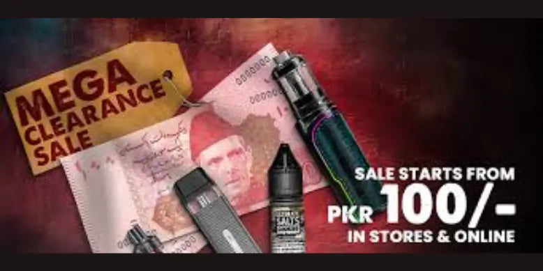 Mega Clearance Sale 2025 at Vapes Direct – Get everything at up to 50% off!