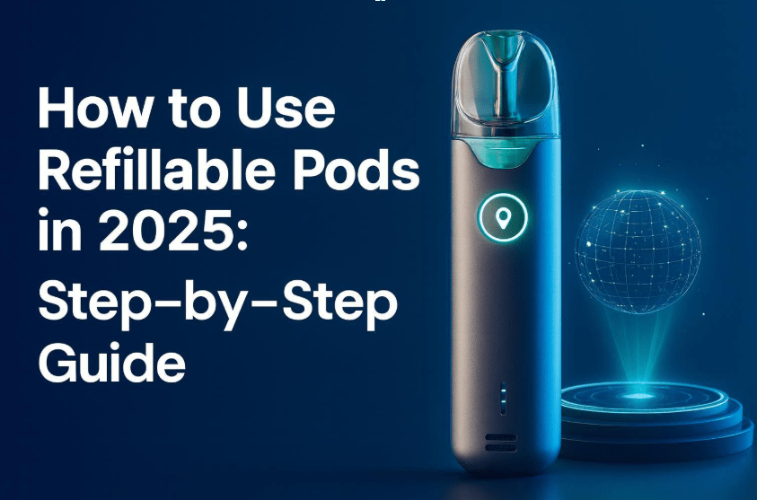 How to use refillable pods in 2025: step- by-step guide