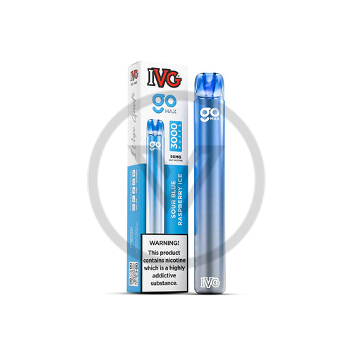 GO MAX SOUR BLUE RASPBERRY 3K PUFFS 50MG