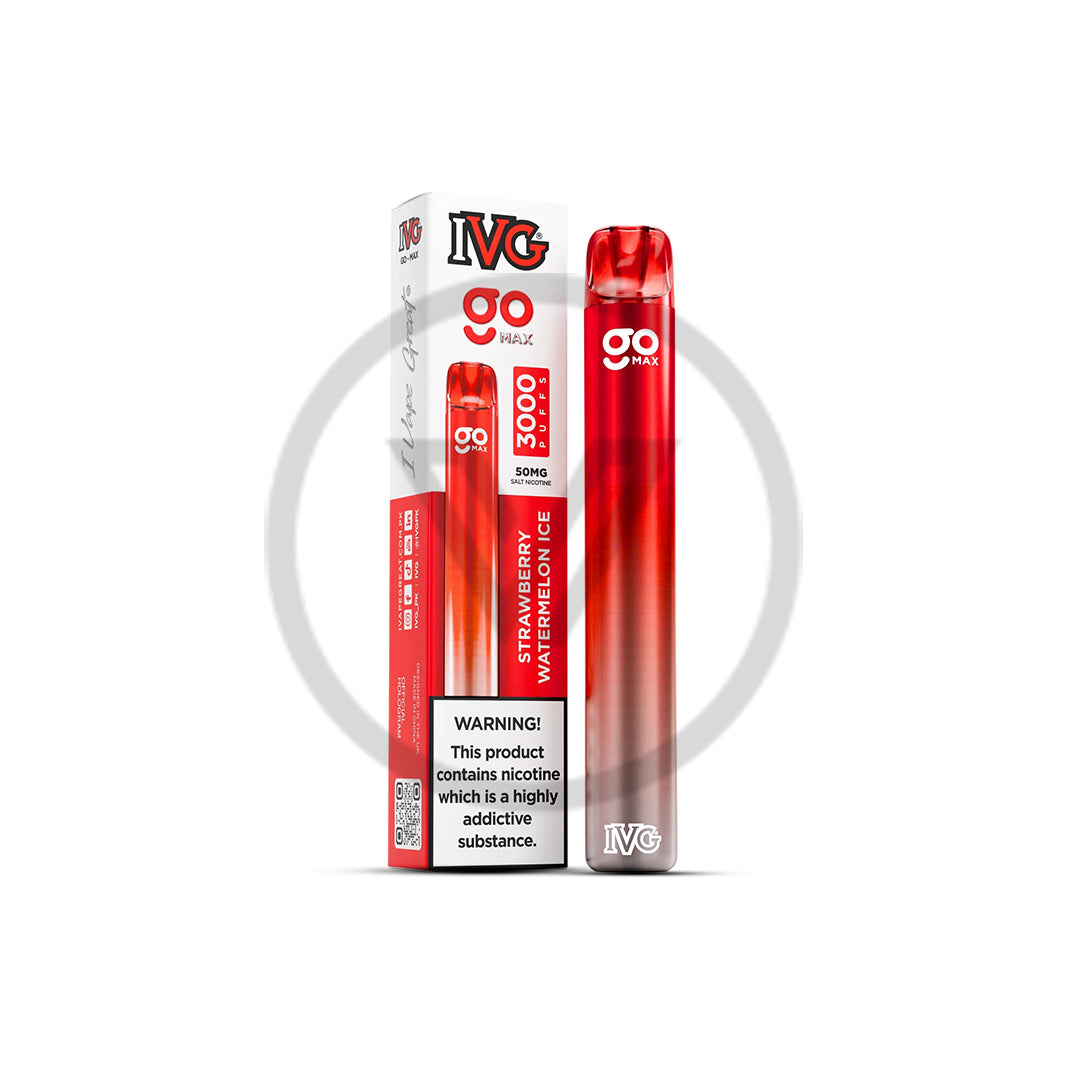 GO MAX STRAWBERY WATERMELON ICE 3K PUFF 50MG