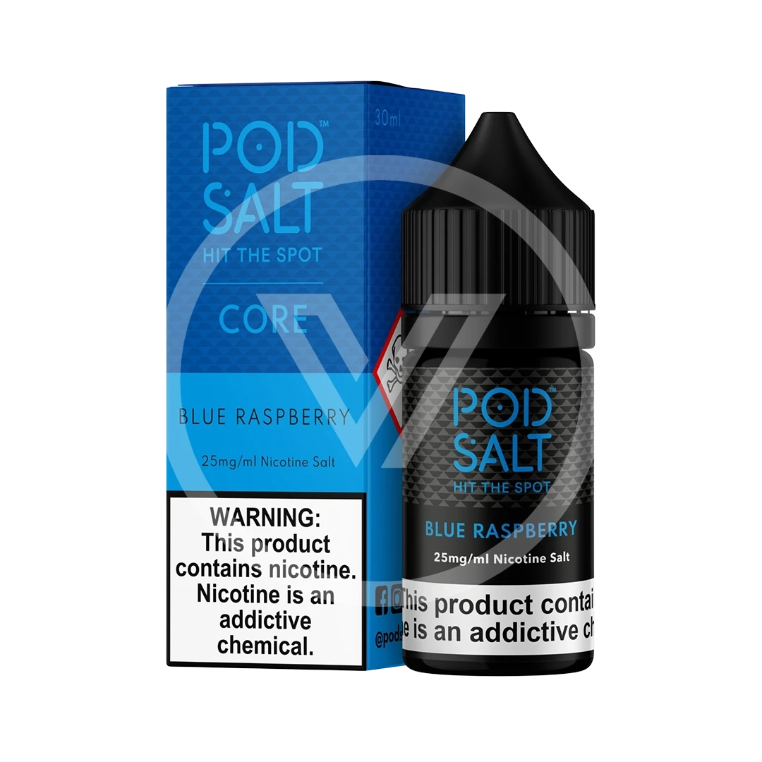 Blue Raspberry Salt Pod Salt Blue Raspberry | Refreshing Nicotine Salt E-Liquid – Vapes Direct