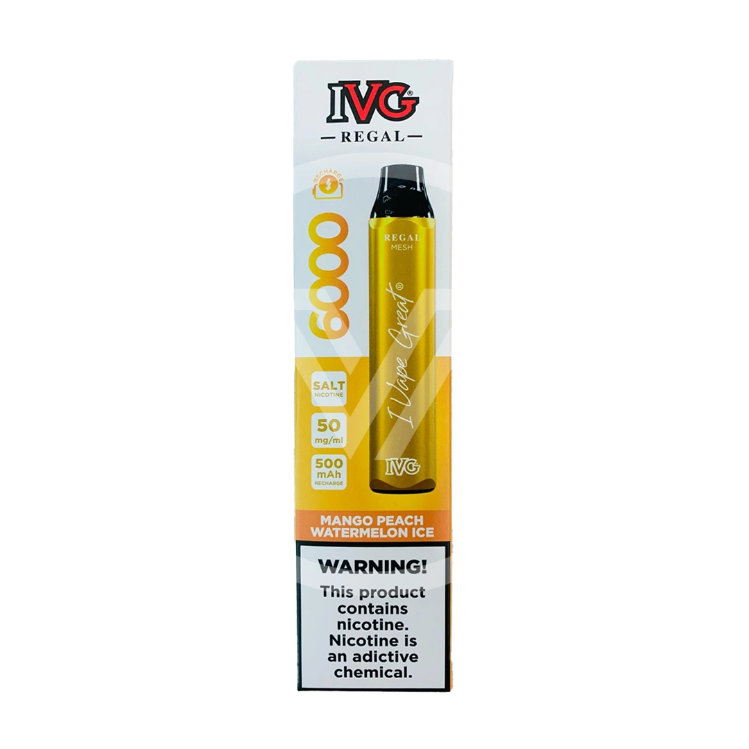 IVG Disposable 6K Puff Mango Peach Watermelon Ice