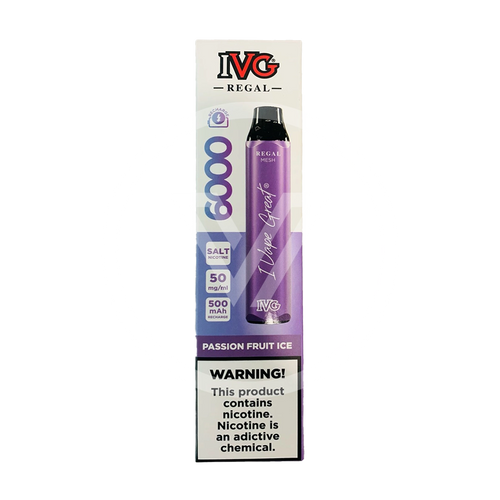 IVG Disposable 6K Puff Passion Fruit Ice