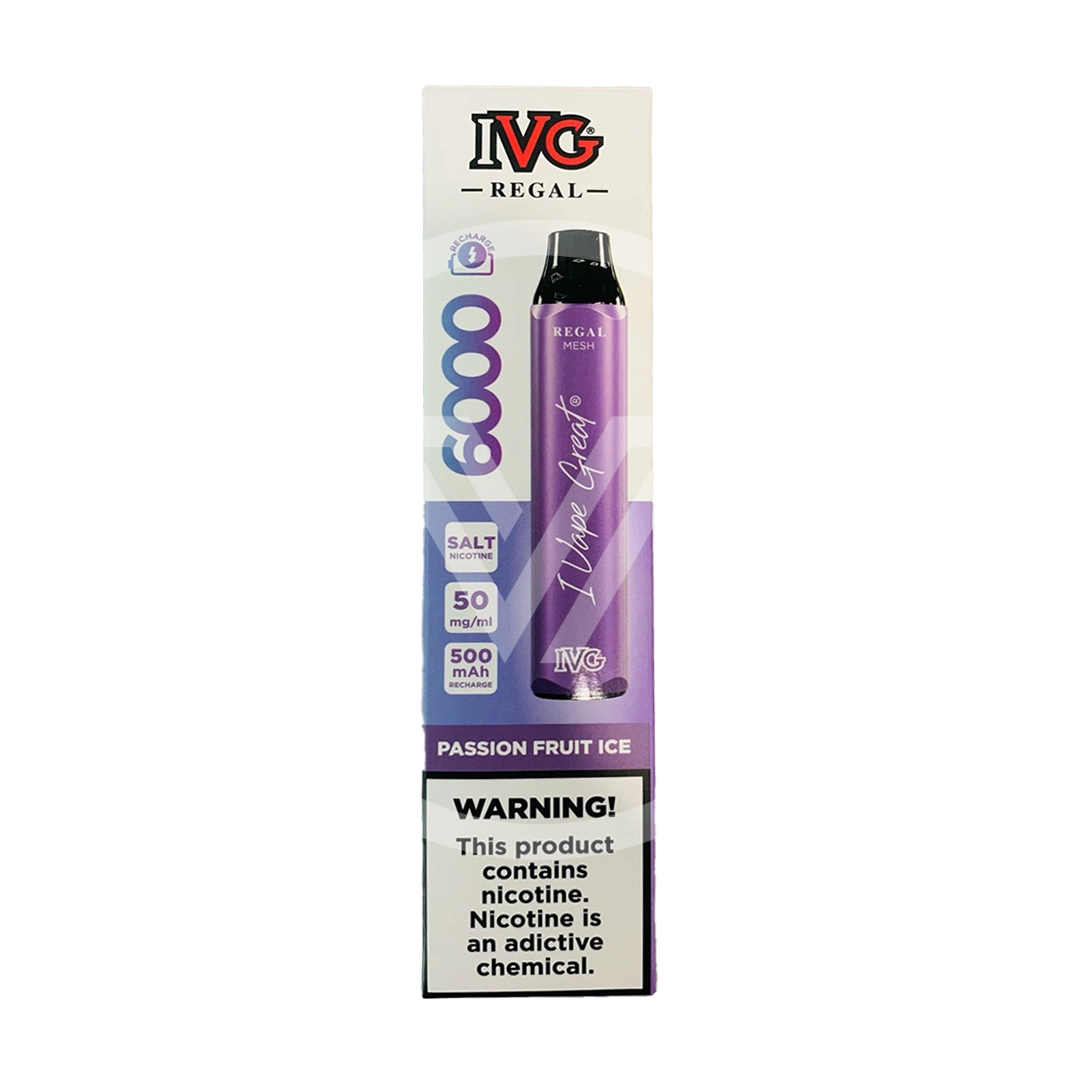 IVG Disposable 6K Puff Passion Fruit Ice