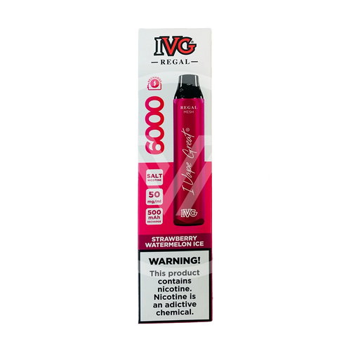 IVG Disposable 6K Puff Strawberry Watermelon Ice
