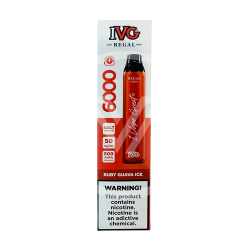IVG Disposable 6K Puff Ruby Guava Ice