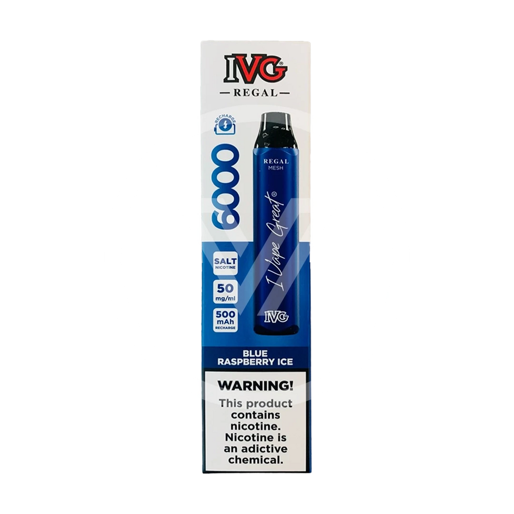 IVG Disposable 6K Puff Blue Raspberry Ice | Premium Vape Device Vapes Direct IVG Disposable 6K Puff Blue Raspberry Ice | Premium Vape Device Vapes Direct