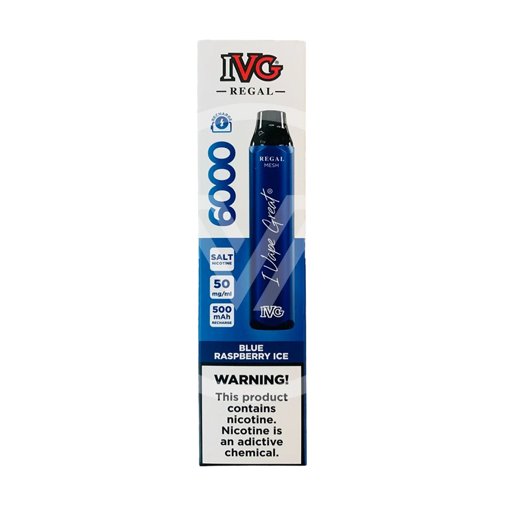 blue raspberry ice vape IVG Smart 5500 main image 1