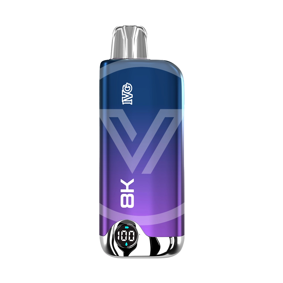 IVG Disposable 8K Puff Blueberry Cotton Candy Ice
