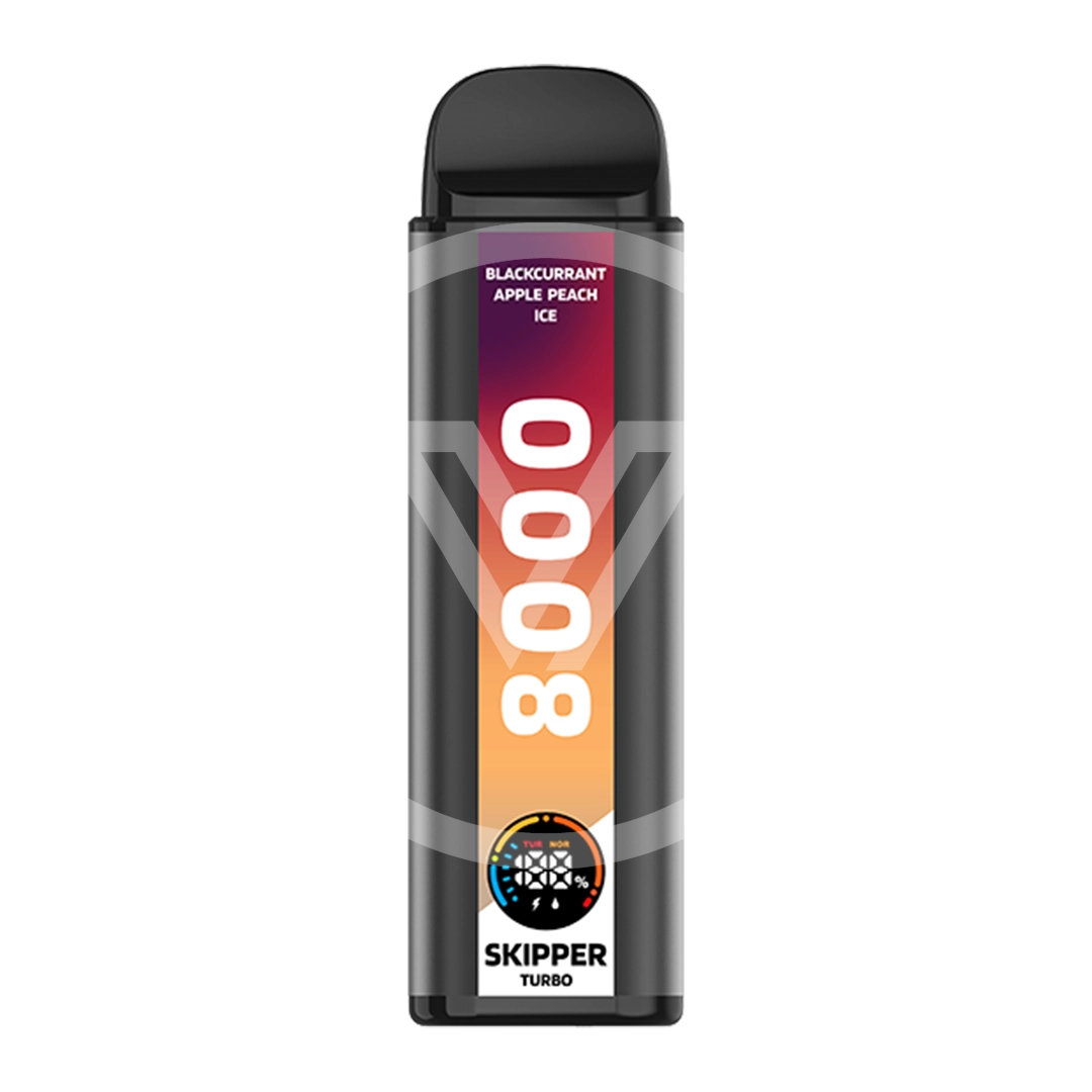 Skipper Turbo Blackcurrant Apple Peach Ice 10k Puffs