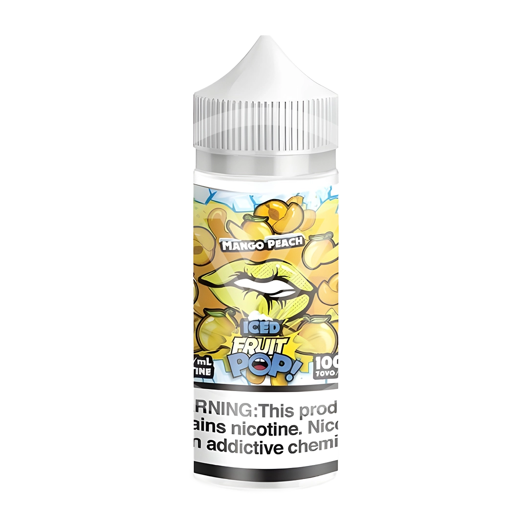 Iced Fruit Pop Juicy Mango Peach