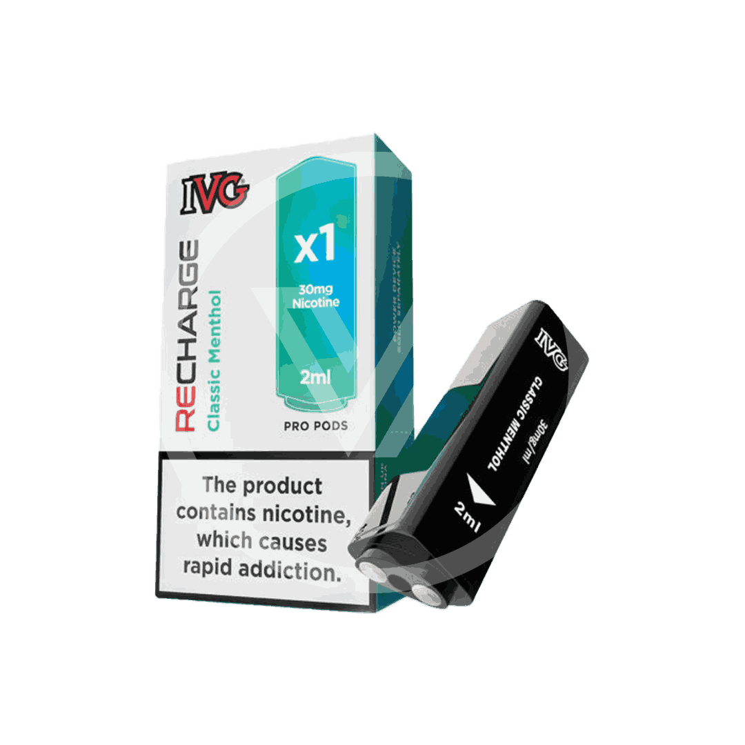 IVG Pro Pods Recharge Classic Menthol 30mg_11zon