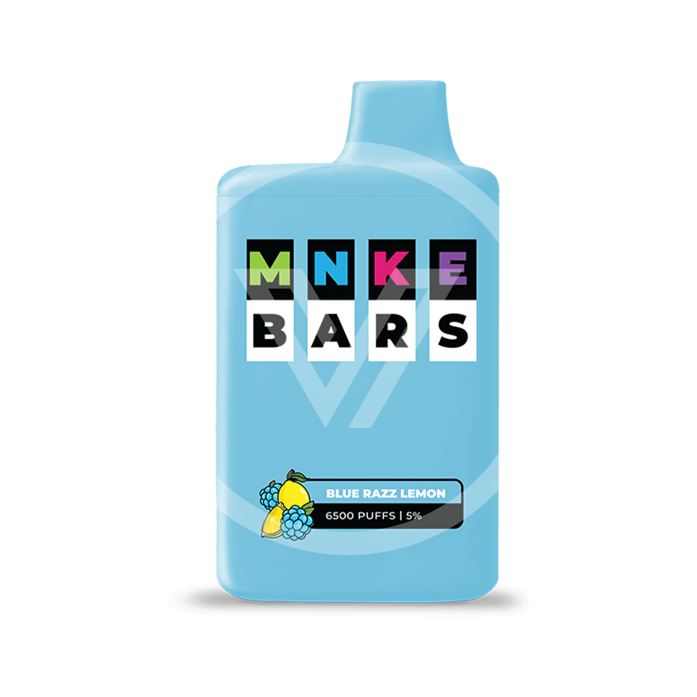 MNKE BARS Disposable 6500 puffs Blue Razz Lemon