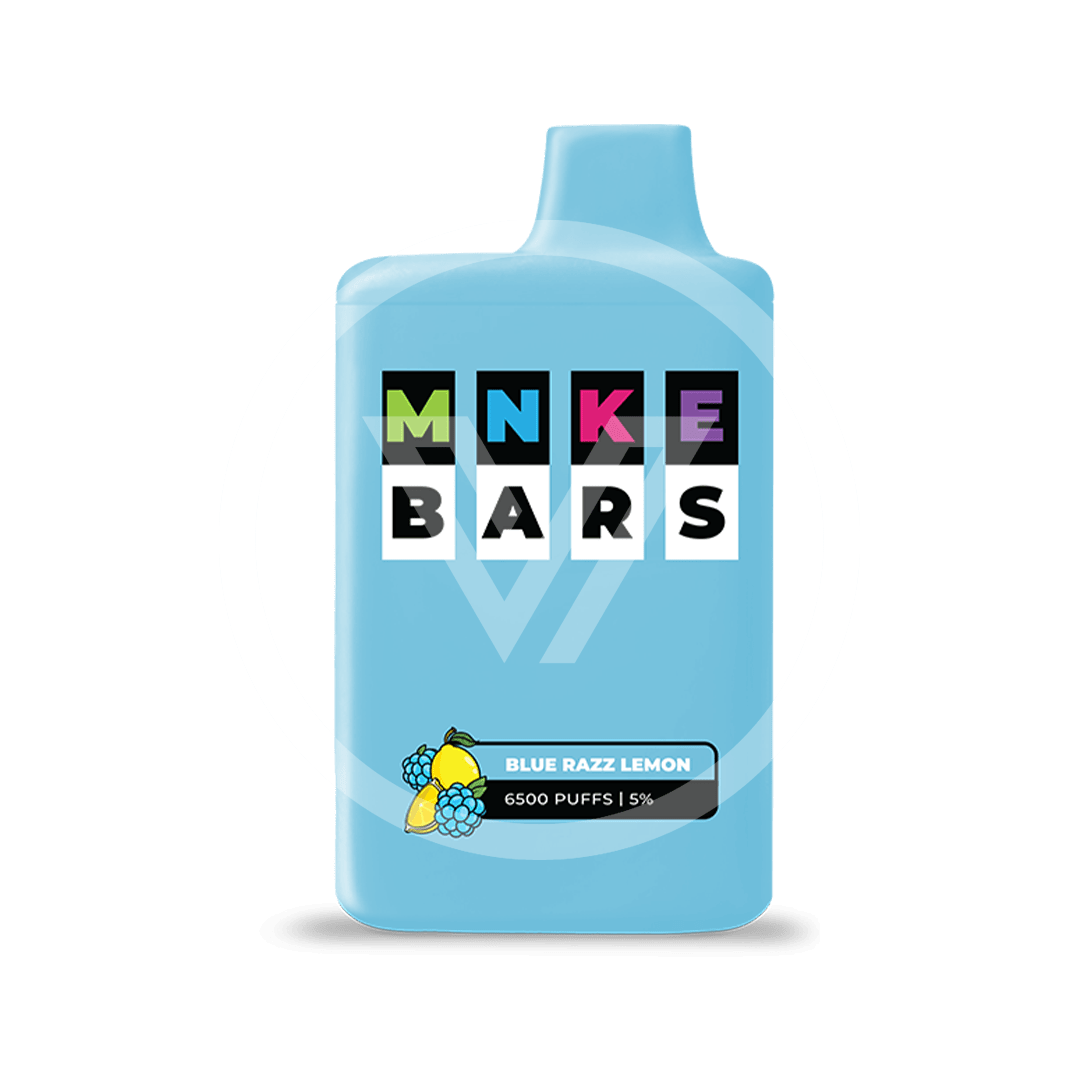 MNKE BARS Disposable 6500 puffs Blue Razz Lemon