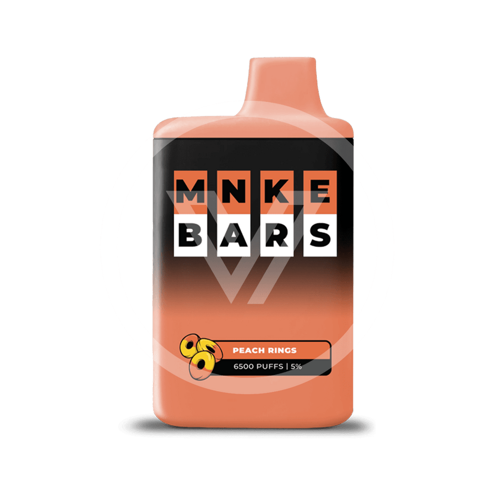 MNKE BARS Disposable 6500 puffs Peach Rings