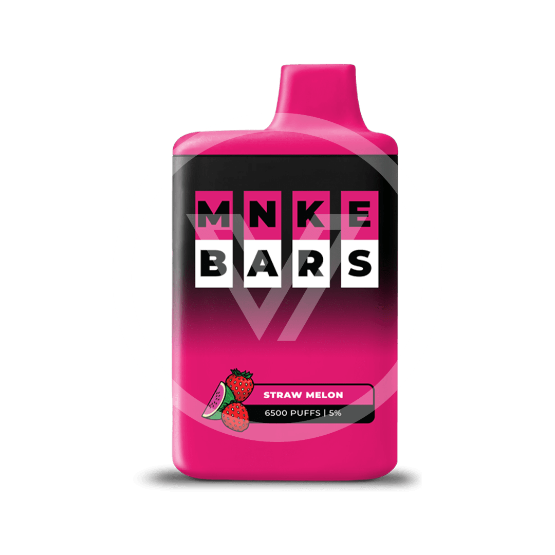 MNKE BARS Disposable 6500 puffs Straw Melon