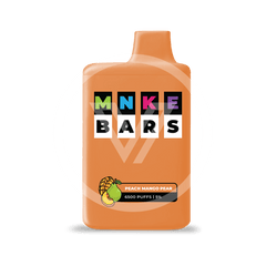 MNKE BARS Disposable 6500 puffs Peach Mango Pear