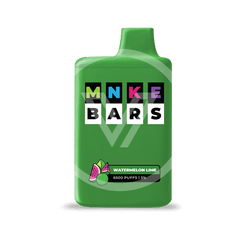MNKE BARS Disposable 6500 puffs Watermelon Lime