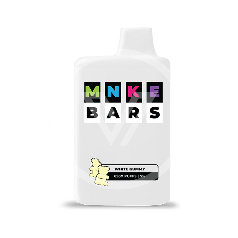 MNKE BARS Disposable 6500 puffs White Gummy