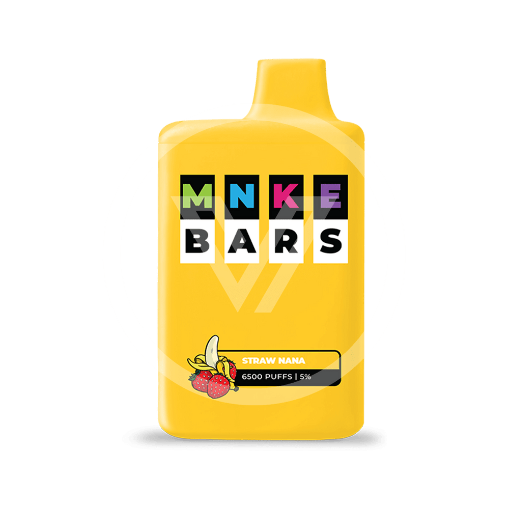 MNKE BARS Disposable 6500 puffs Straw Nana