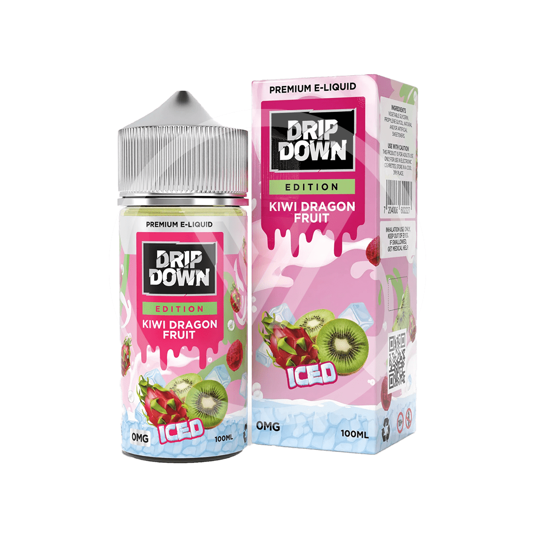 Drip Down Kiwi Dragon Fruit Ice 100ml