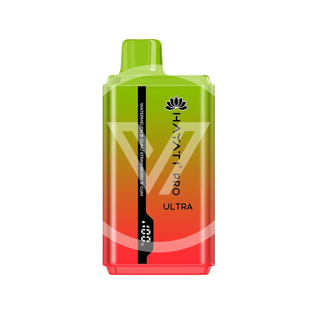 Hayati Pro Ultra Disposable 15k Puff Watermelon BGum Strawberry BGum