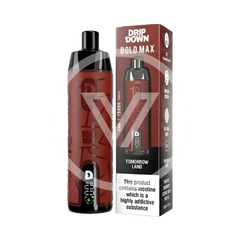 Drip Down Bold Max Disposable 15k Puff Tomorrow Land 3mg