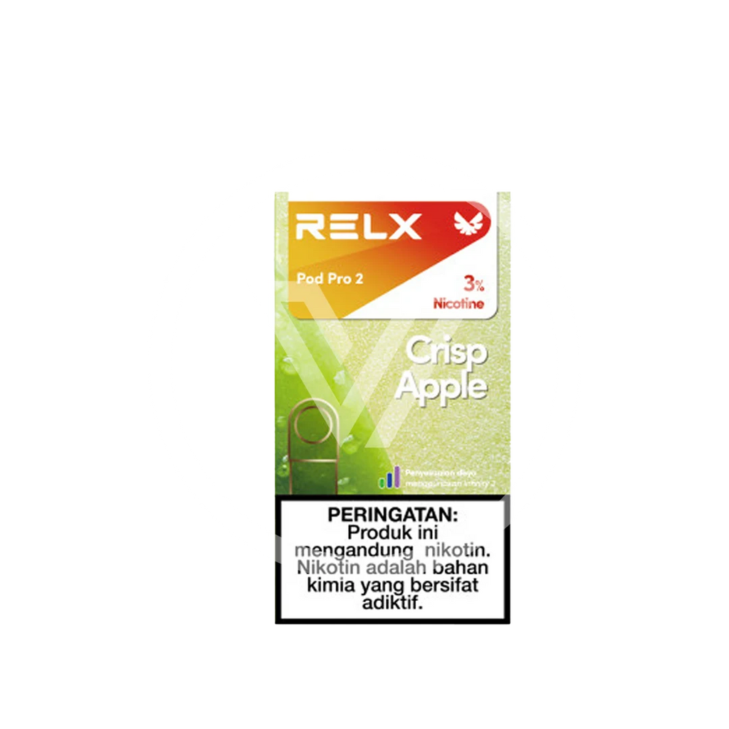 Buy Relx Pod Pro 2 Crisp Apple 50Mg 1.9Ml | Vapes Direct