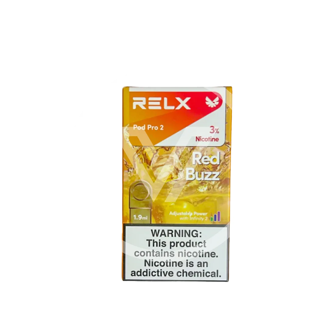 RELX Pod Pro 2 Red Buzz – Bold Flavor, 30mg Nic